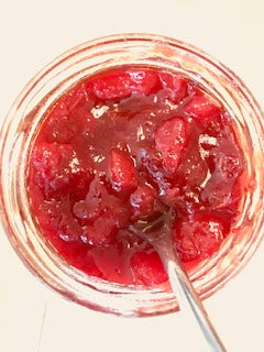 Cranberry, Pear And Ginger Compote