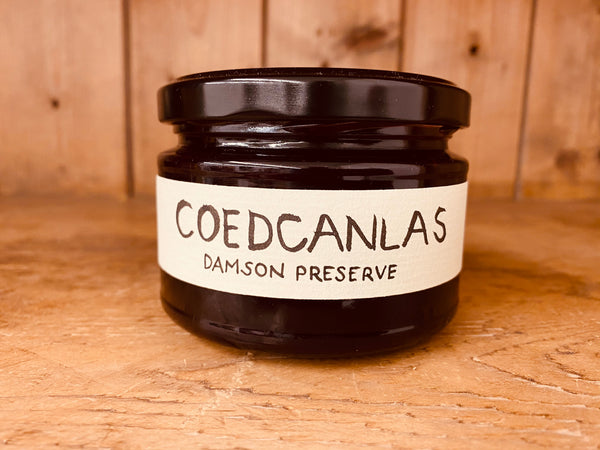 Coedcanlas Damson Preserve 300g