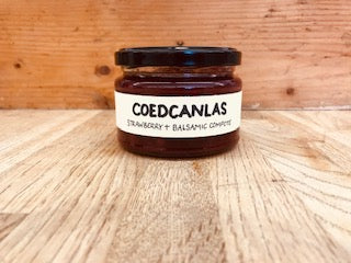 Coedcanlas Strawberry and Balsamic Compote